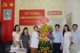 Ban Tuyên giáo Thành ủy Hà Nội thăm và tặng hoa Tạp chí Giáo dục Thủ đô nhân Ngày báo chí cách mạng Việt Nam