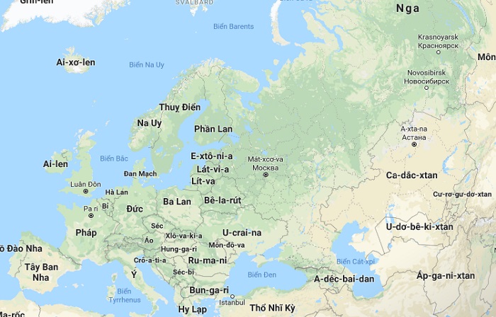 Tìm hiểu vị trí địa lý nước Pháp
